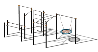 Спортивный комплекс воркаут ВС-105 в Улане-Удэ