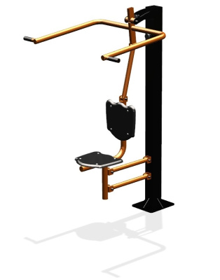 Уличный тренажер "Верхняя тяга одинарный" УТ 114 в Улане-Удэ