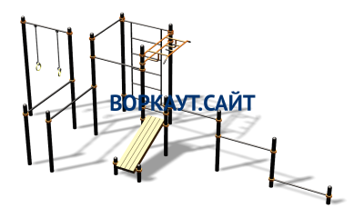Спортивный комплекс воркаут ВС-95 в Улане-Удэ