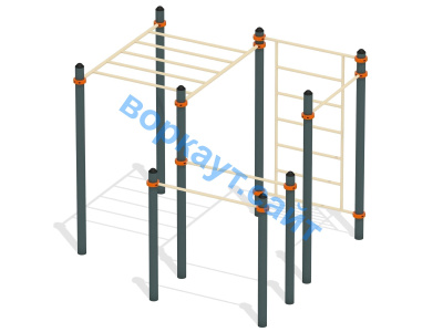 Спортивный комплекс воркаут ВС-48 в Улане-Удэ