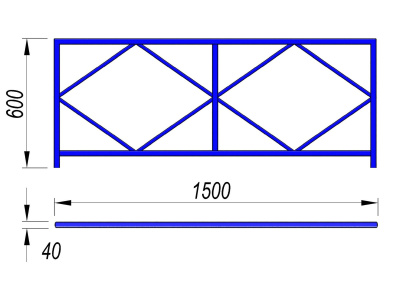 Ограждение площадки МАФ 5001 в Улане-Удэ