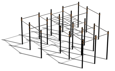 Спортивный комплекс воркаут ВС-136 в Улане-Удэ