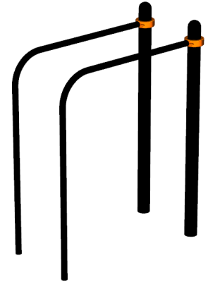 Воркаут брусья приставные ВС-39 в Улане-Удэ