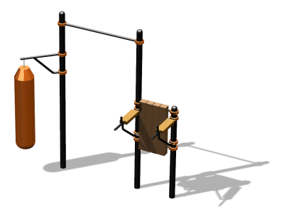 Спортивный комплекс воркаут ВС-148 в Улане-Удэ