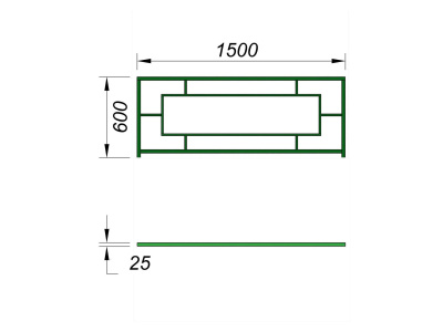 Ограждение площадки МАФ 5000 в Улане-Удэ