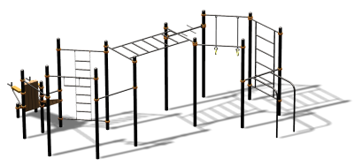 Спортивный комплекс воркаут ВС-86 в Улане-Удэ