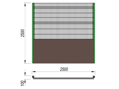 Ограждение хоккейной коробки МАФ 5202 в Улане-Удэ