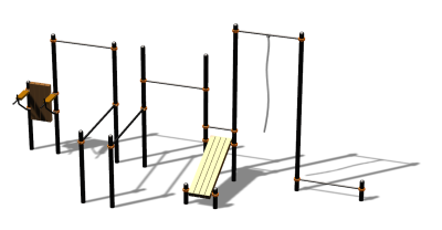 Спортивный комплекс воркаут ВС-90 в Улане-Удэ