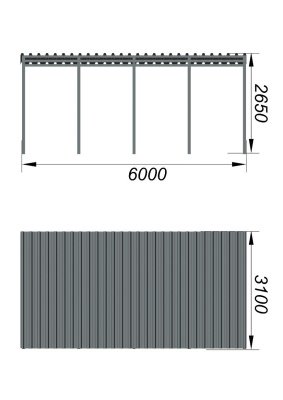 Теневой навес трибун МАФ 4130 в Улане-Удэ
