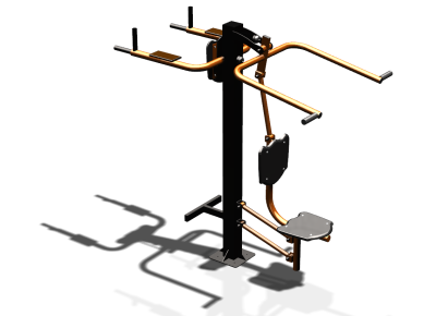 Уличный тренажер "Верхняя тяга Брусья Пресс" УТ339 в Улане-Удэ