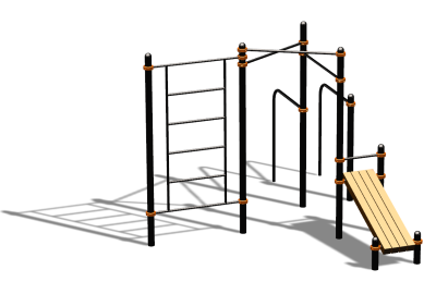 Спортивный комплекс воркаут ВС-133 в Улане-Удэ
