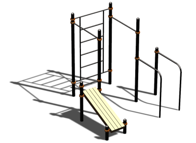 Спортивный комплекс воркаут ВС-123 в Улане-Удэ