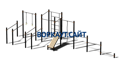 Спортивный комплекс воркаут ВС-83 в Улане-Удэ