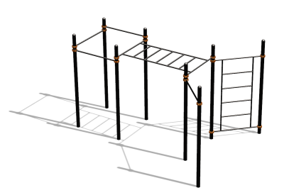Спортивный комплекс воркаут ВС-117 в Улане-Удэ